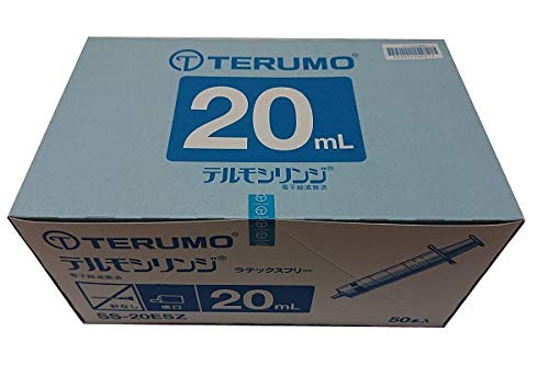 Amazon.co.jp: テルモシリンジ 20mL SS-20ESZ 50本入 12箱（1ケース